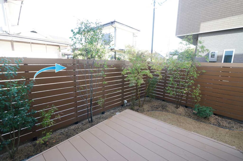 ジューンベリー 植栽施工事例1
