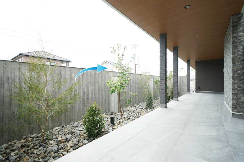 コーストバンクシア 植栽施工事例１