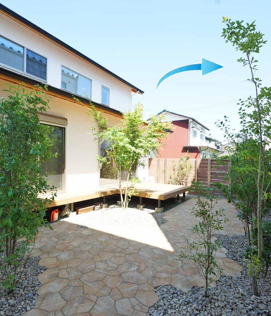 アオハダ　植栽施工事例１