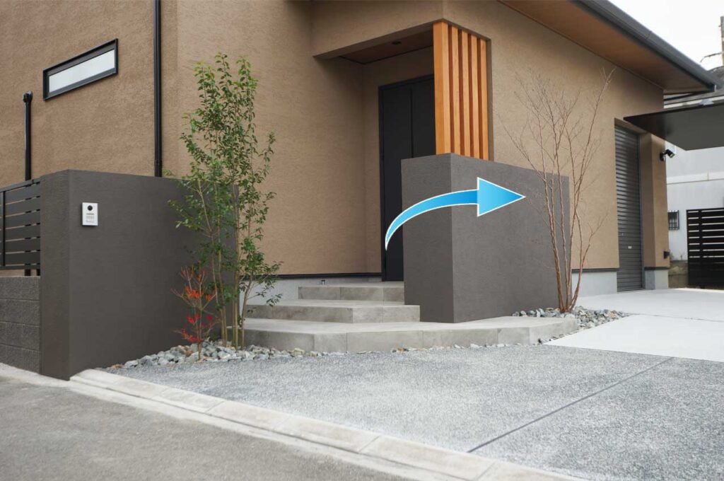 ヒメシャラ 植栽施工事例1