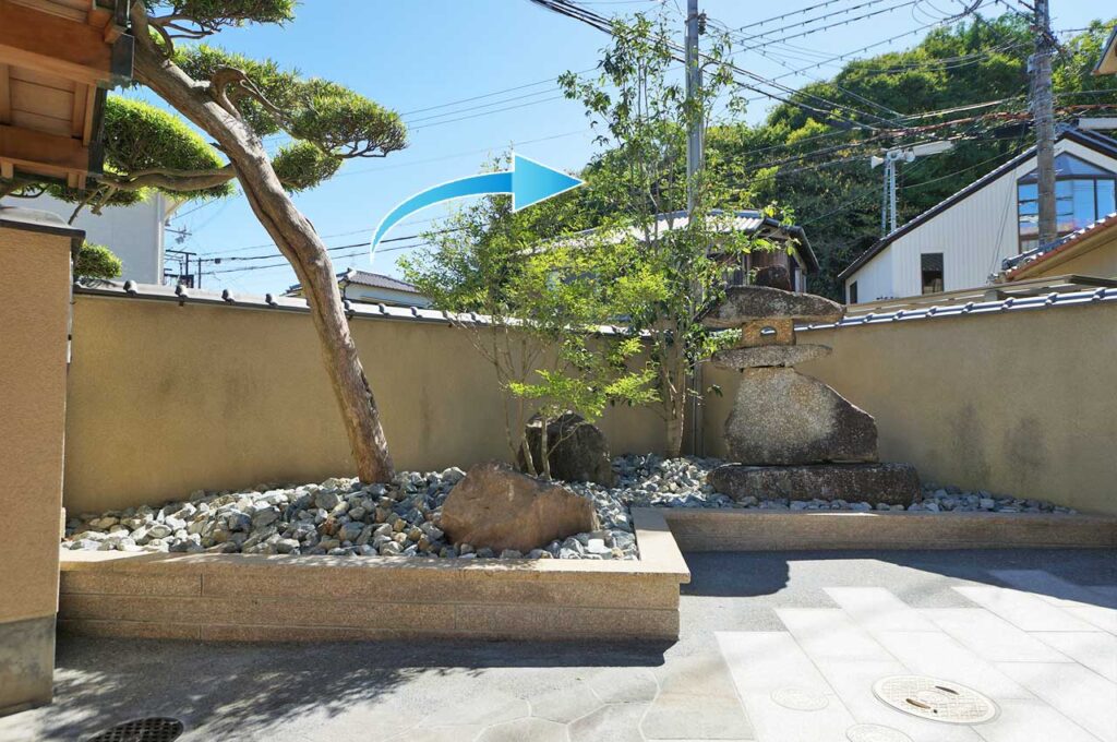 キンモクセイ 植栽施工事例３